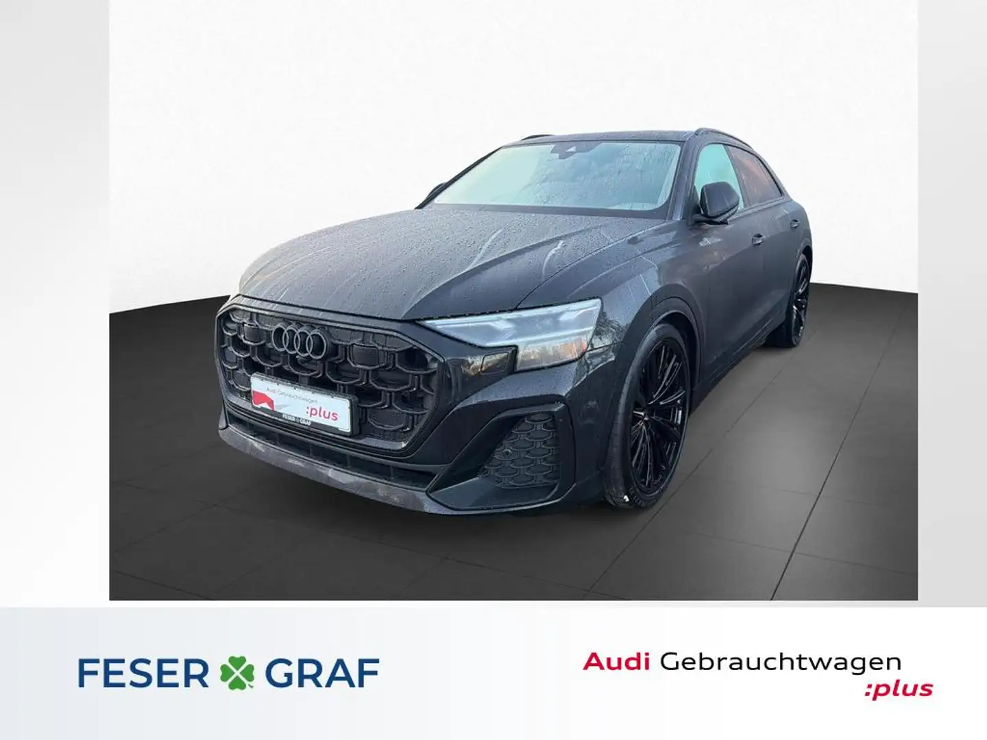Audi Q8 50 TDI qu. tiptro +AHK+S line+B&O+Pano+Leder+ Schwarz - 1