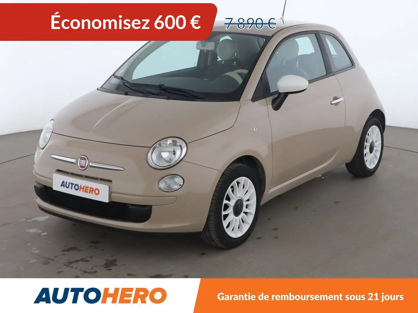 Fiat 500 1.2 Color Therapy Beige - 1
