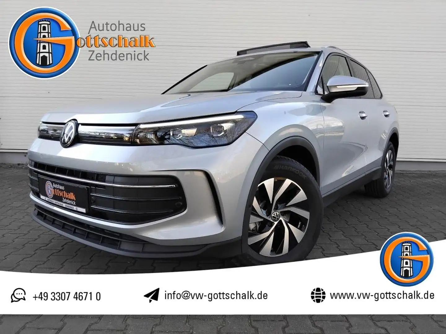 Volkswagen Tiguan 1.5 eTSI Life Panorama Kessy LED Plus RFK Silber - 1