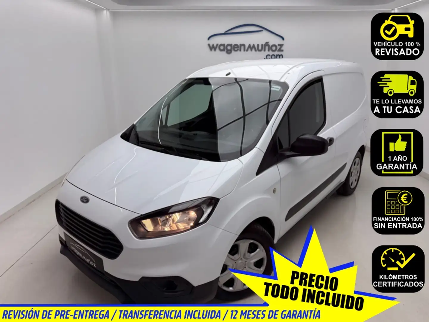 Ford Transit Courier Van 1.5TDCi Limied 75 Blanco - 1