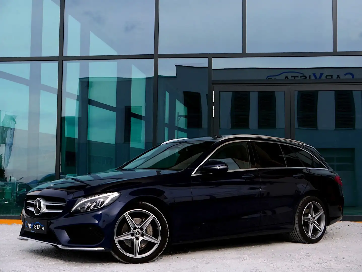 Mercedes-Benz C 200 T 4MATIC Aut. *AMG-LINE* Blau - 2