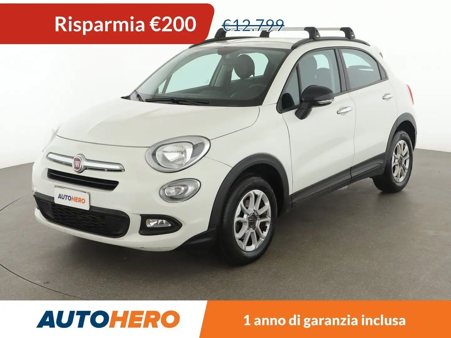 Fiat 500X 1.3 M-Jet Pop Star 95 CV Bianco - 1