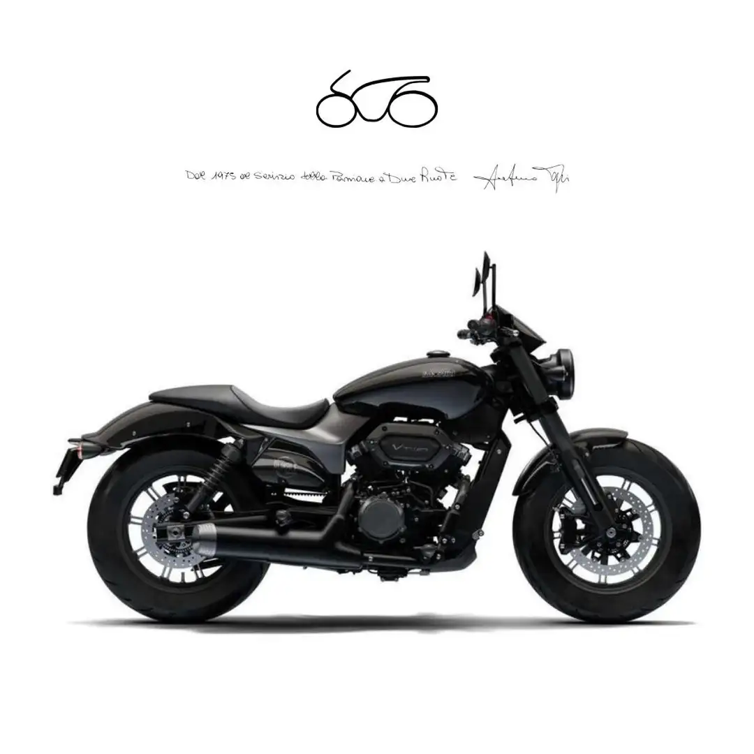 Moto Morini RUMBLE Zwart - 1