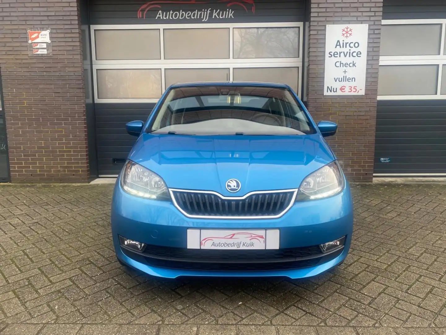 Skoda Citigo 1.0 Greentech Ambition lage km stand 68049 nap Blauw - 2