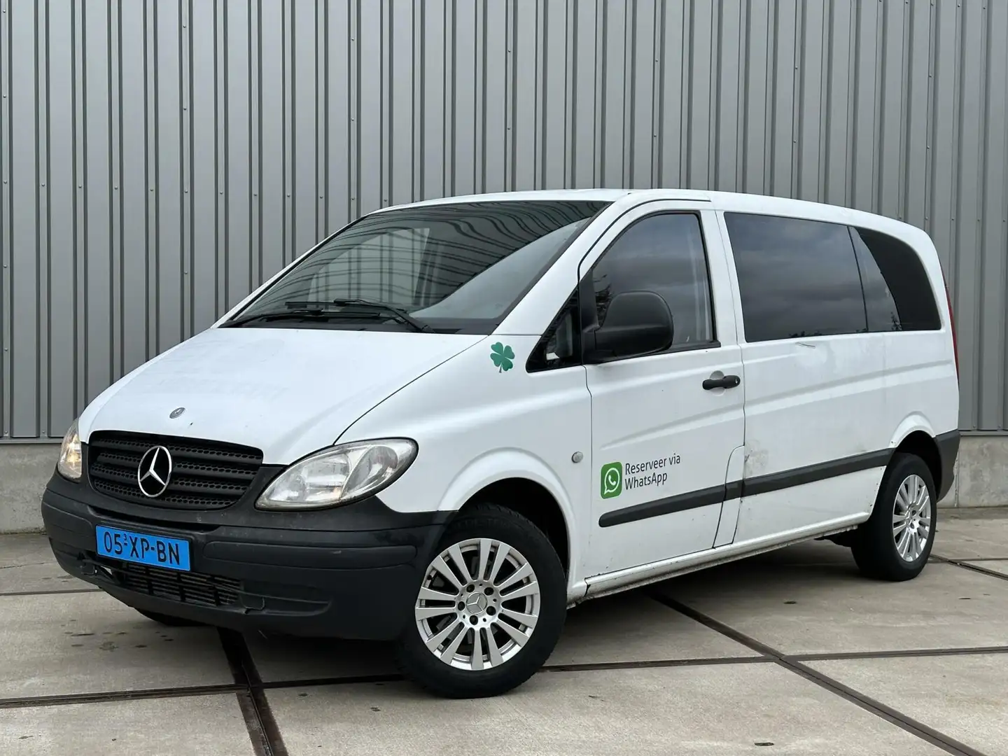 Mercedes-Benz Vito Bus 109 CDI 9 Persoons - Taxibus - Rijdt Goed Weiß - 1