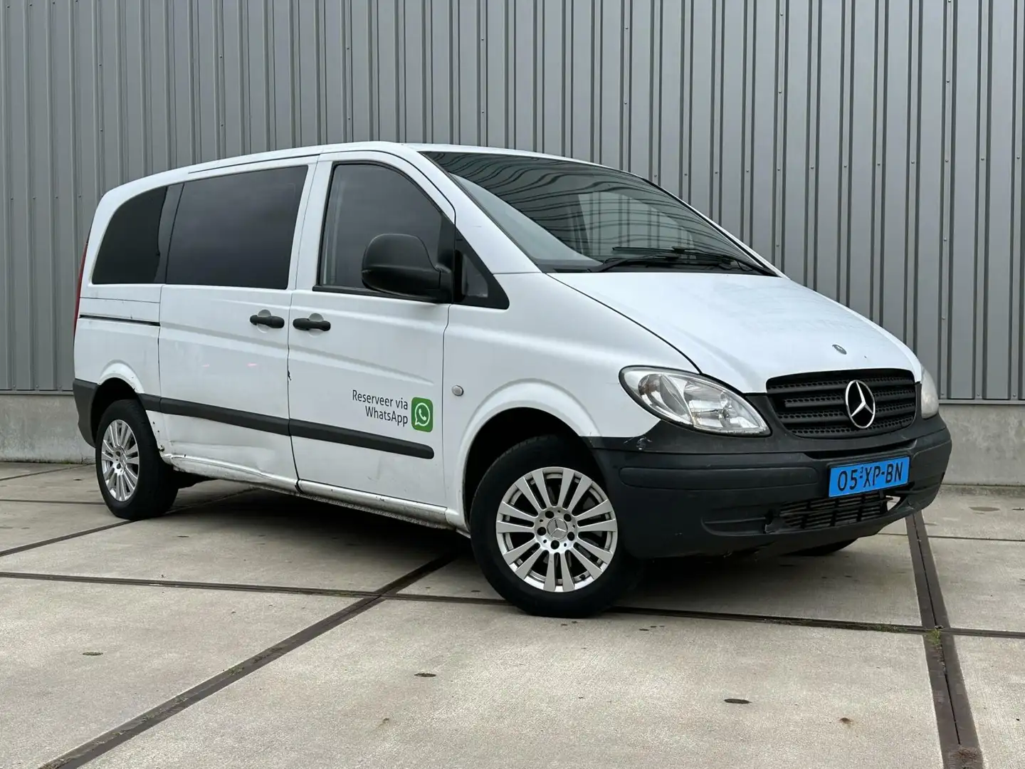 Mercedes-Benz Vito Bus 109 CDI 9 Persoons - Taxibus - Rijdt Goed Blanco - 2