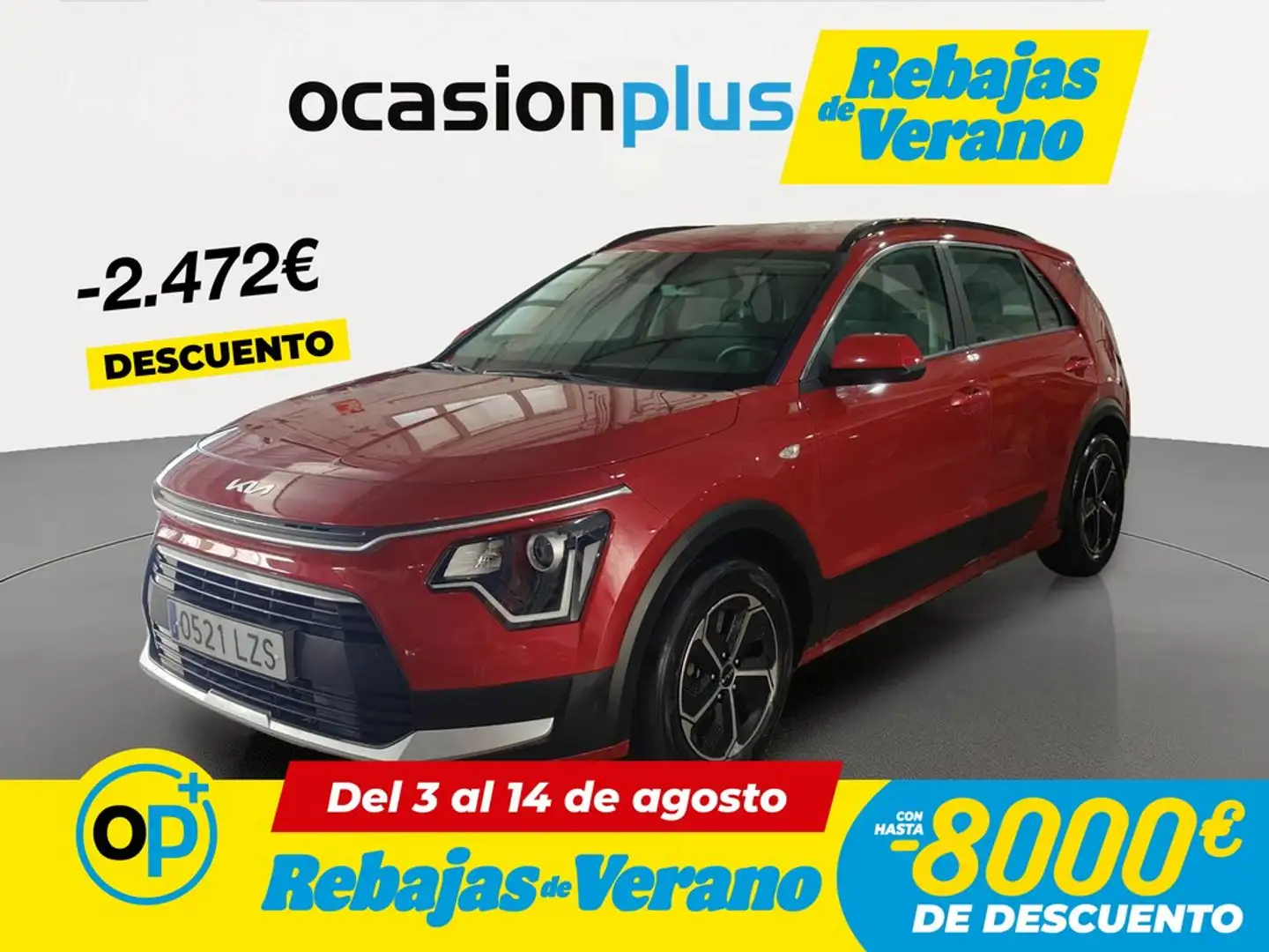 Kia Niro 1.6 HEV Concept 141 Rojo - 1