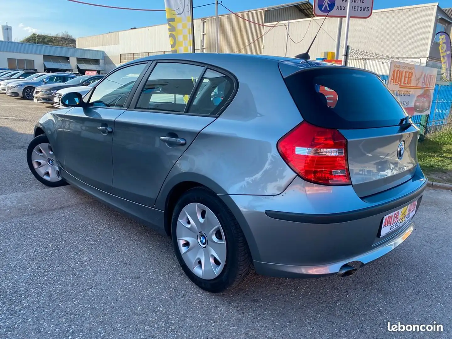 BMW 118 SERIE (E87) 118D Pack Confort Boite-Rapport 6 Gris - 2