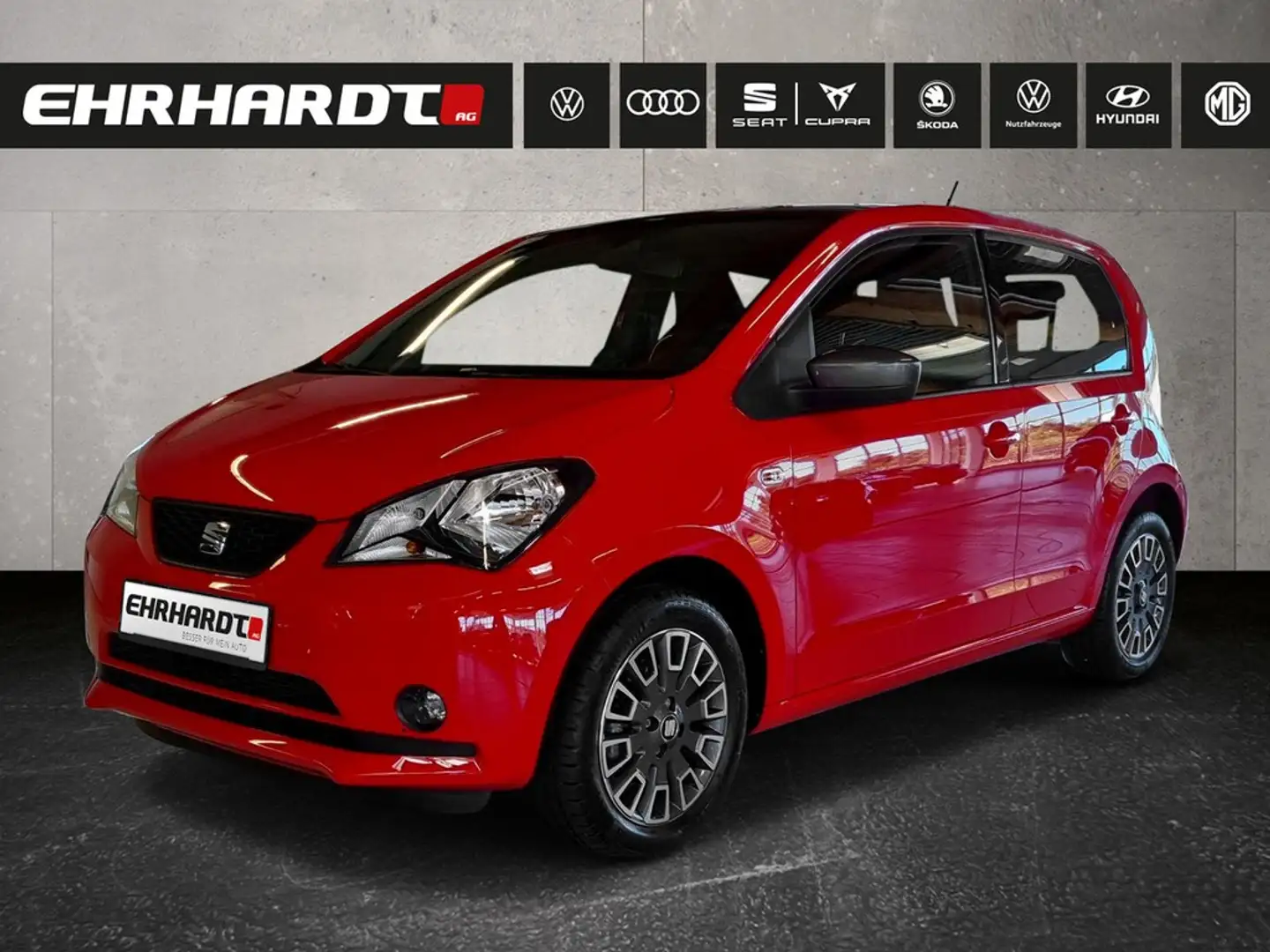 SEAT Mii 1.0 Ecofuel CNG Chic NAVI*PDC*SHZ*TEMP*15" Rot - 1