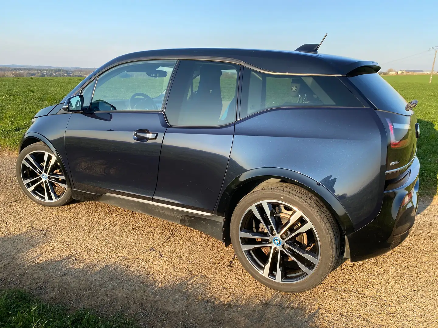 BMW i3 i3s Charge rapide Bleu - 1
