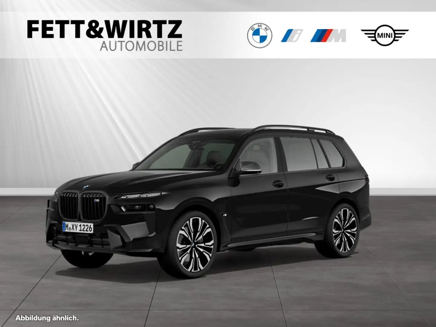 BMW X7 M 60i AHK|SkyLounge|Bowers&Wilkins Schwarz - 1