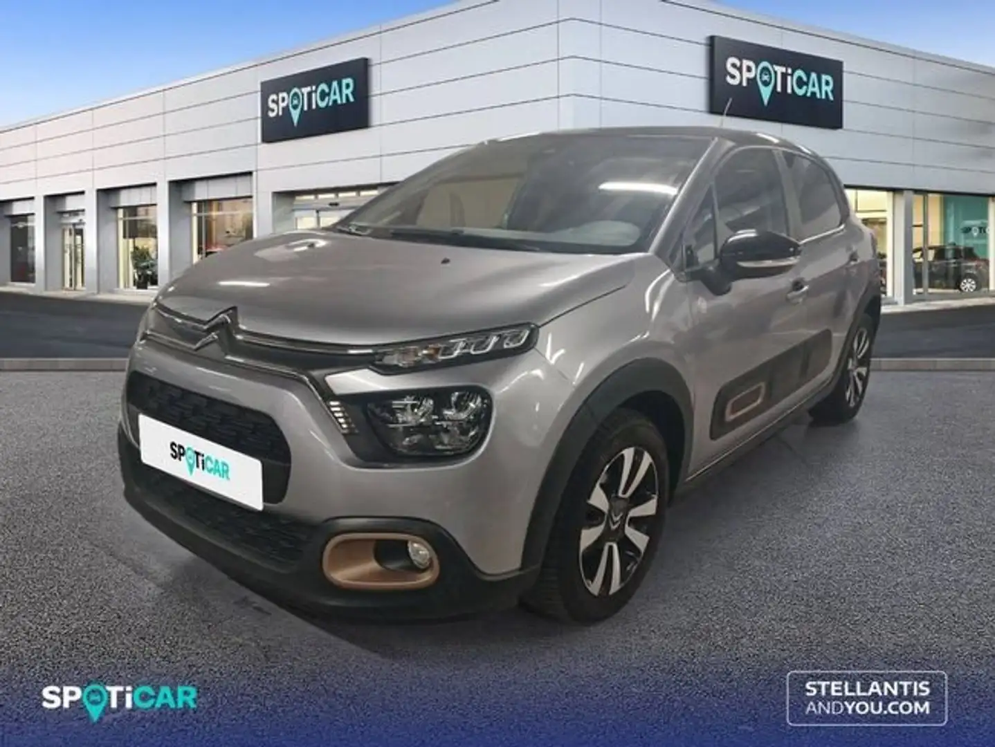 Citroen C3 PureTech 60KW (83CV) C-Series Gris - 1