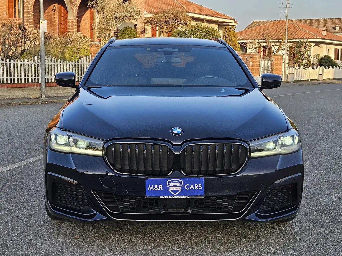 BMW 530 530d Touring mhev 48V Msport auto IVA ES Blu/Azzurro - 2
