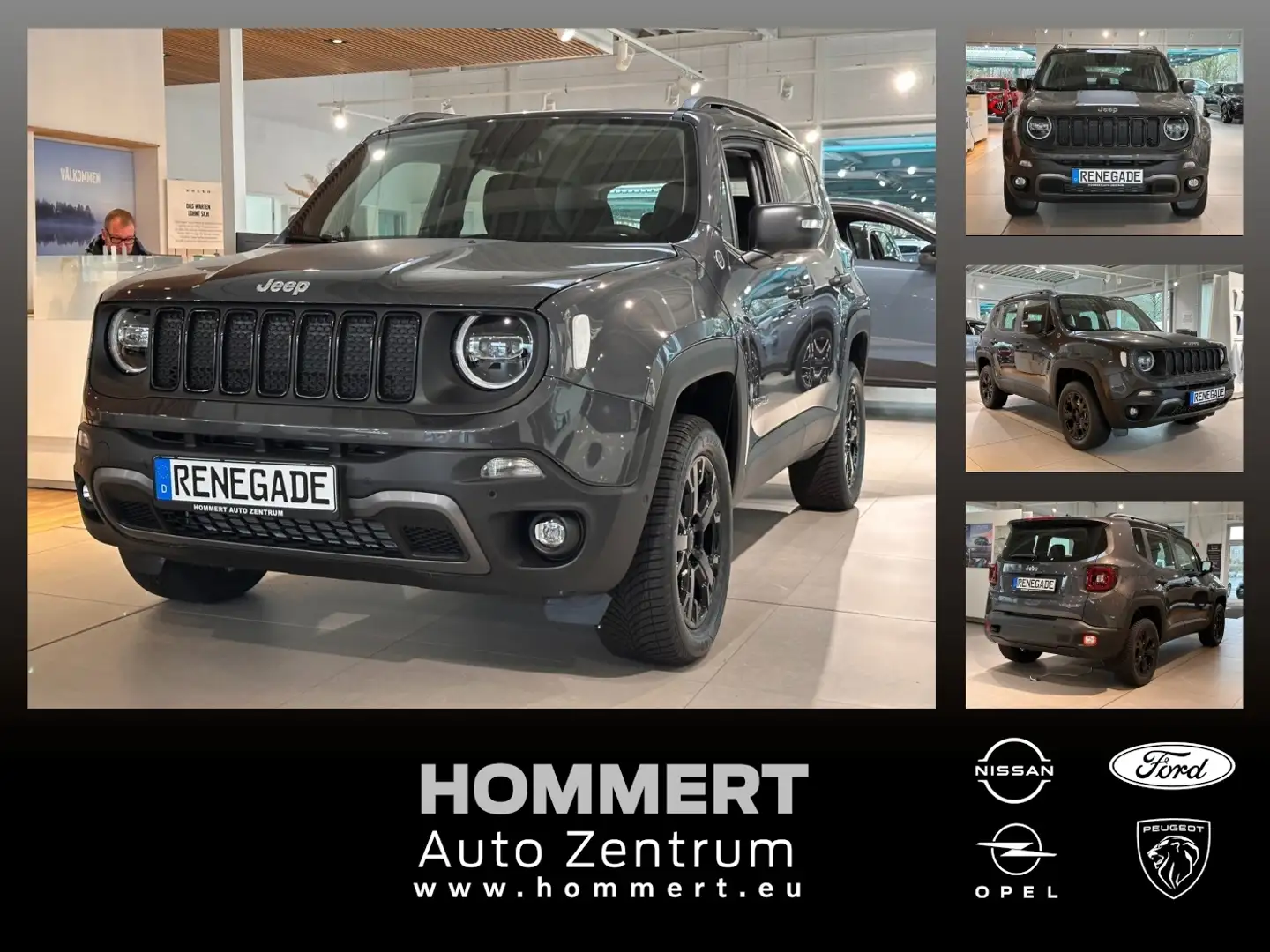 Jeep Renegade 1.3 Trailhawk 4xe *Navi*Kamera*Spurh*LM Grau - 1