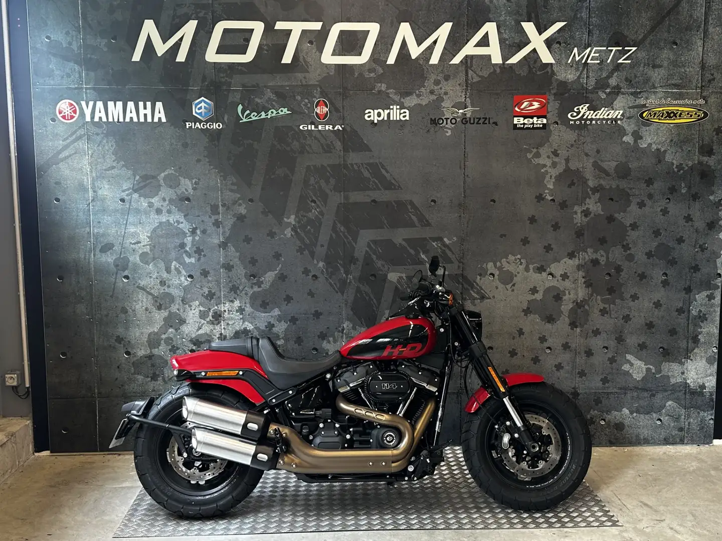 Harley-Davidson Softail Rojo - 1