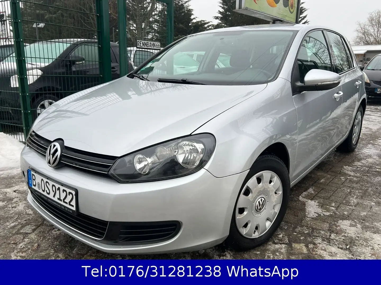 Volkswagen Golf VI 1.4 Trendline !! Klima !! 4.Türer !! Silber - 1