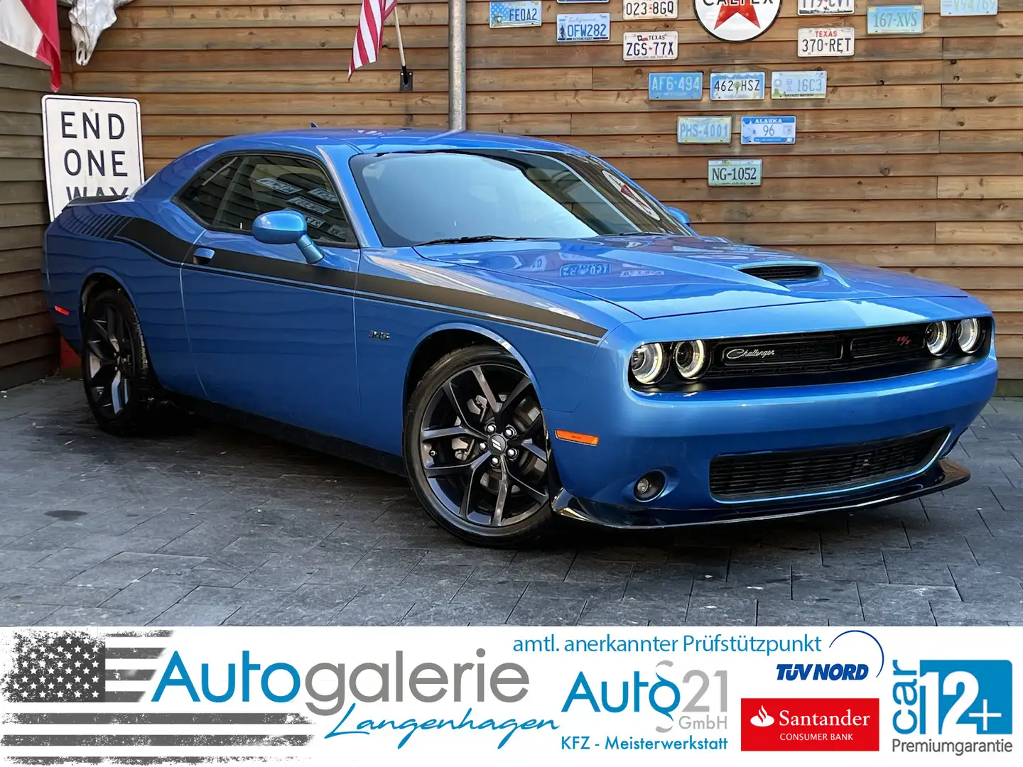 Dodge Challenger 5,7L R/T B5 Autom. V8 h&k Leder SHZ Blau - 1