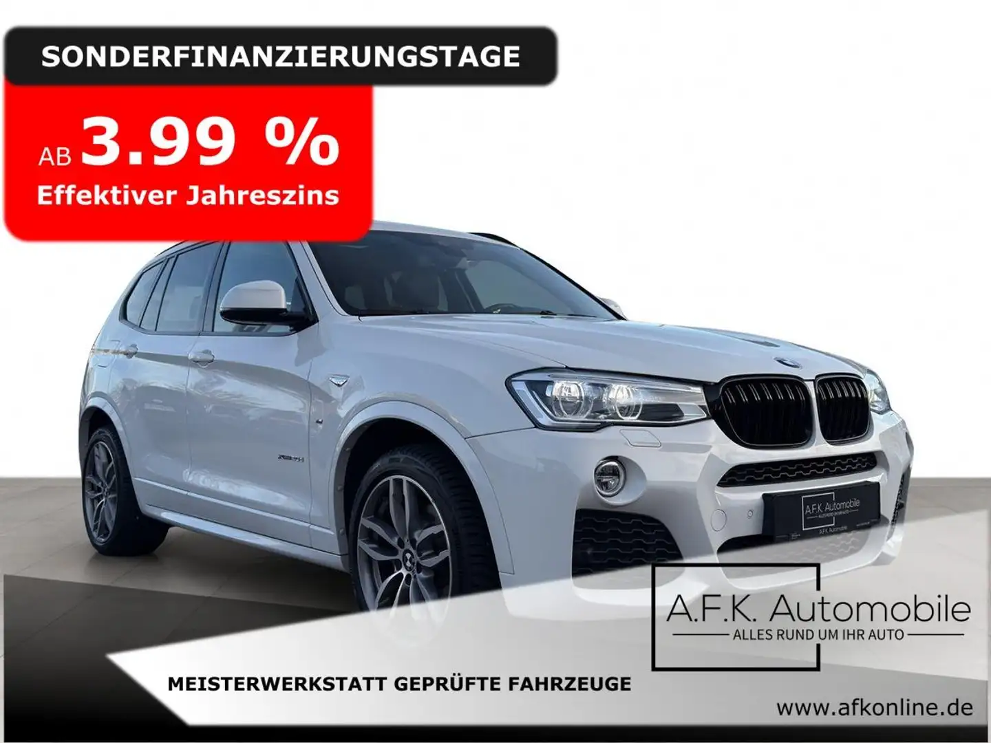 BMW X3 xDrive 20d | M SPORT | HUD | NAVI PROF | PANO Biały - 1