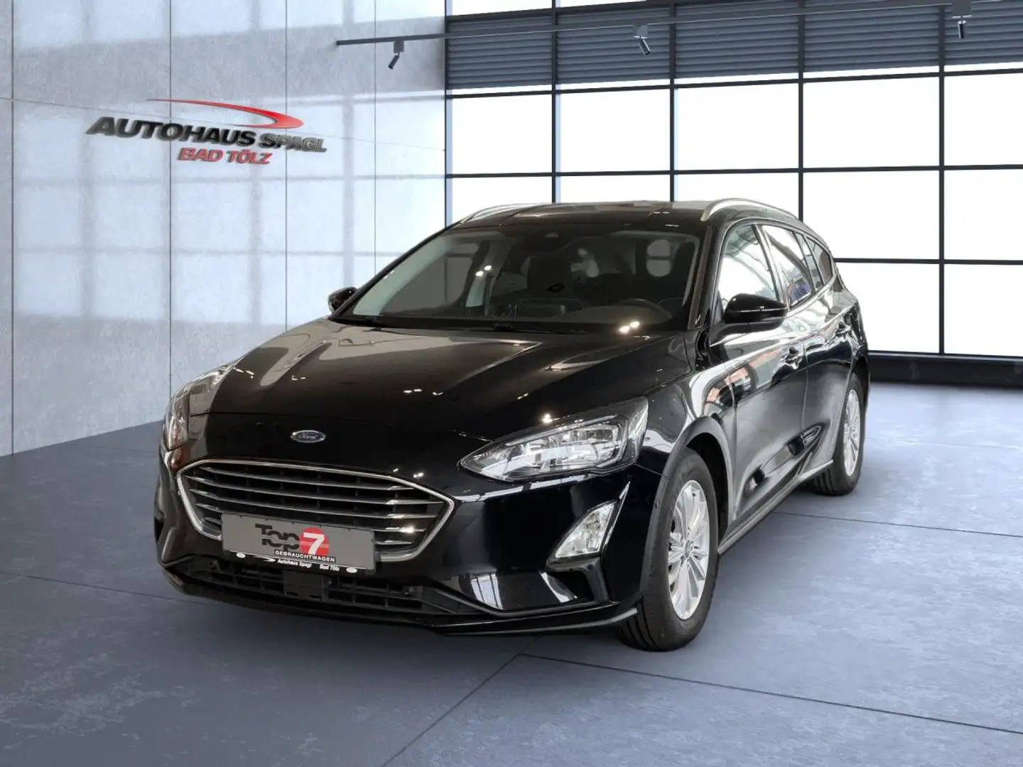 Ford Focus Titanium Bluetooth Navi LED Klima Zwart - 2