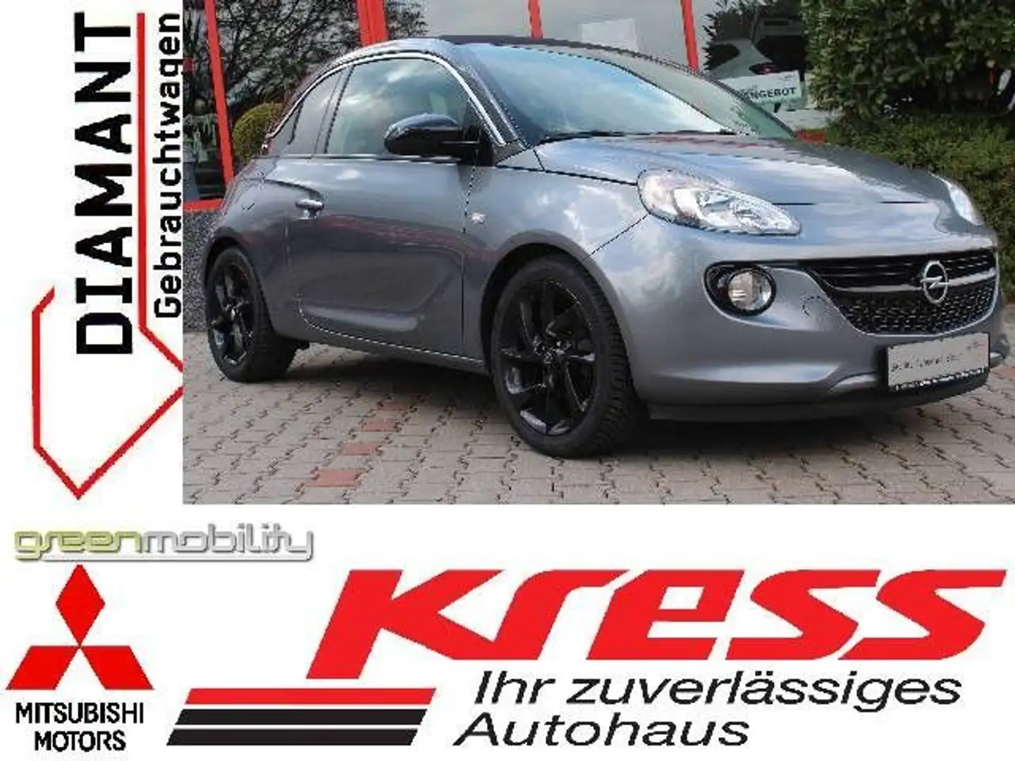 Opel Adam OPEN AIR 1.4 64kW Grau - 1