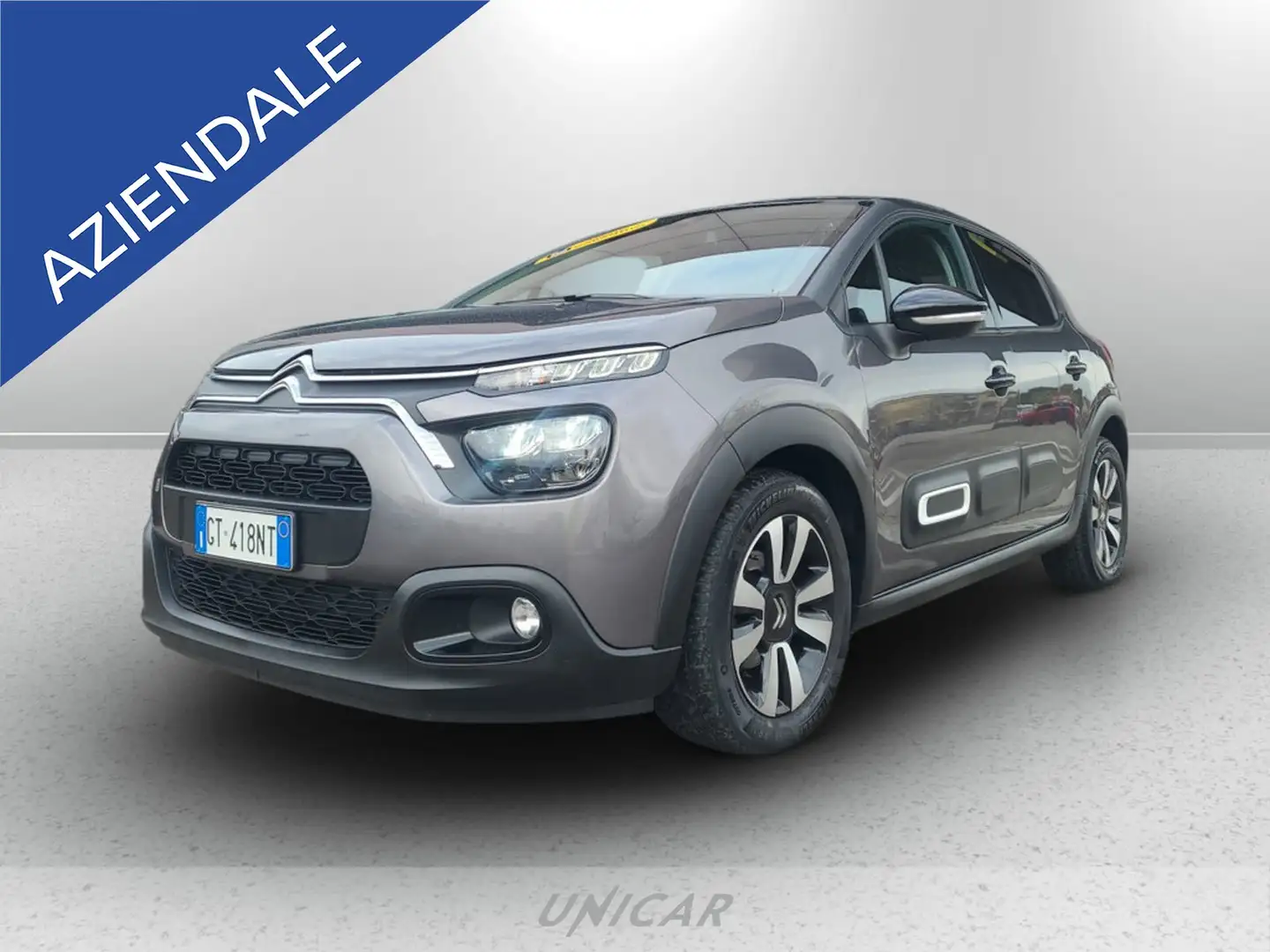 Citroen C3 1.2 puretech shine pack s&s 110cv eat6 my20 Grigio - 1