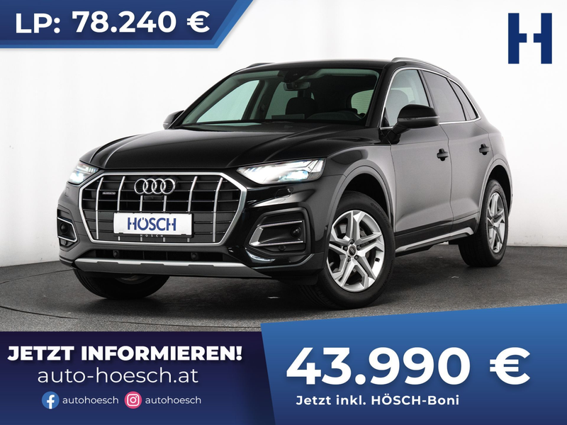 Audi Q5 40 TDI quattro Advanced TOP EXTRAS -43%