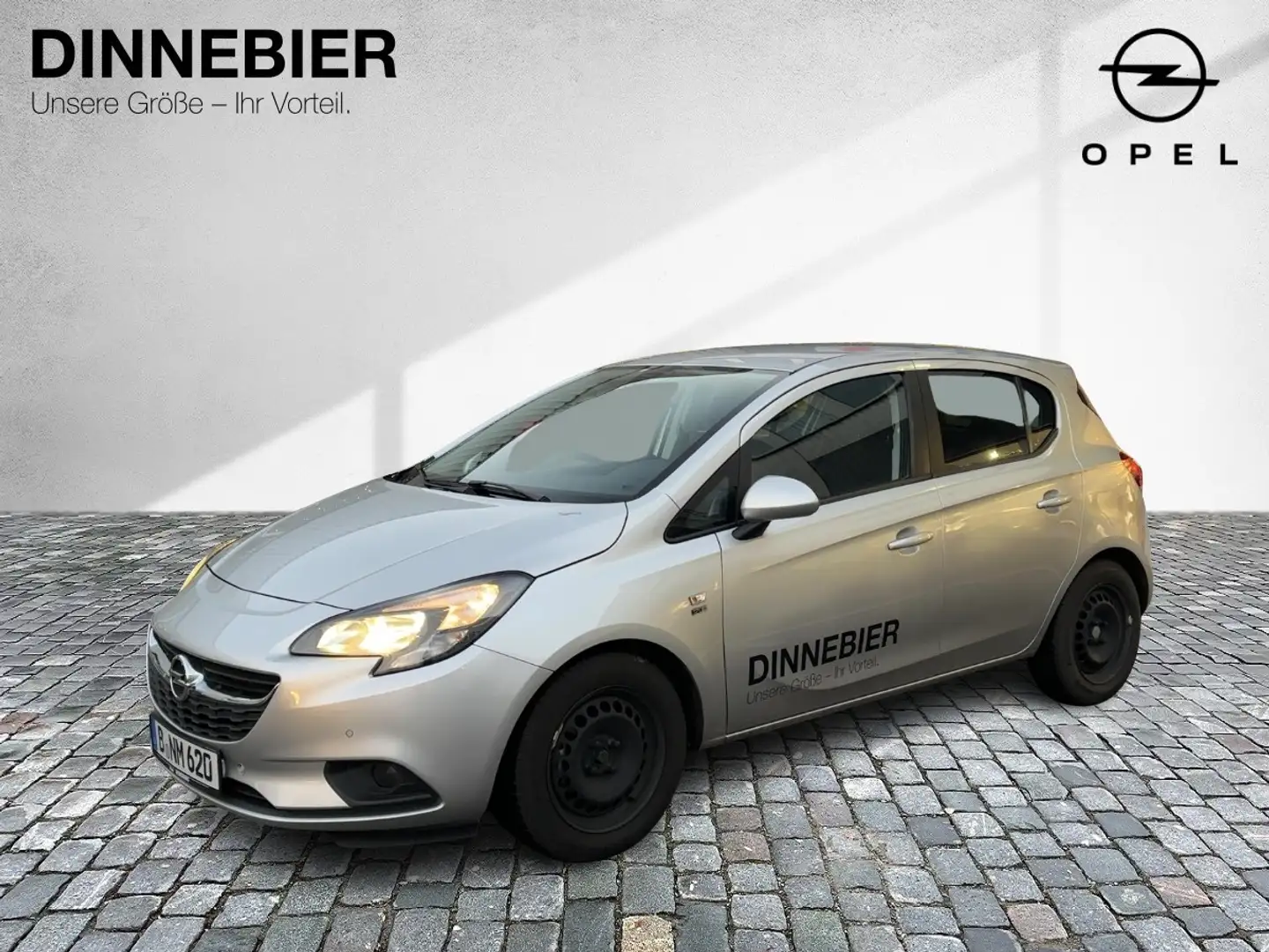 Opel Corsa 1.4 Benzin Zilver - 2