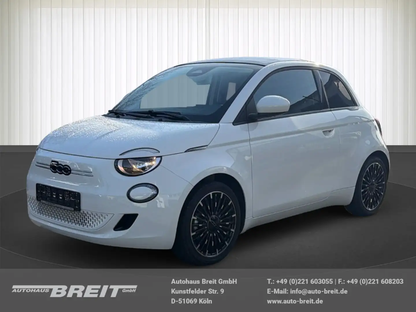 Fiat 500e 43 kWh Icon MJ22 Navi Apple CarPlay Android Auto Weiß - 1