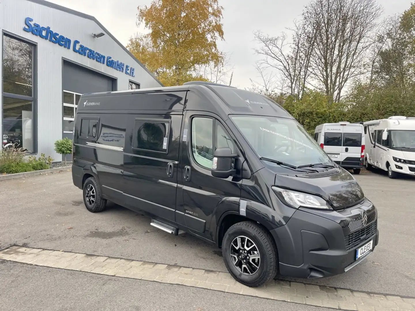 Clever Spirit 600 Citroen 140 PS Rahmenfenster Schwarz - 1