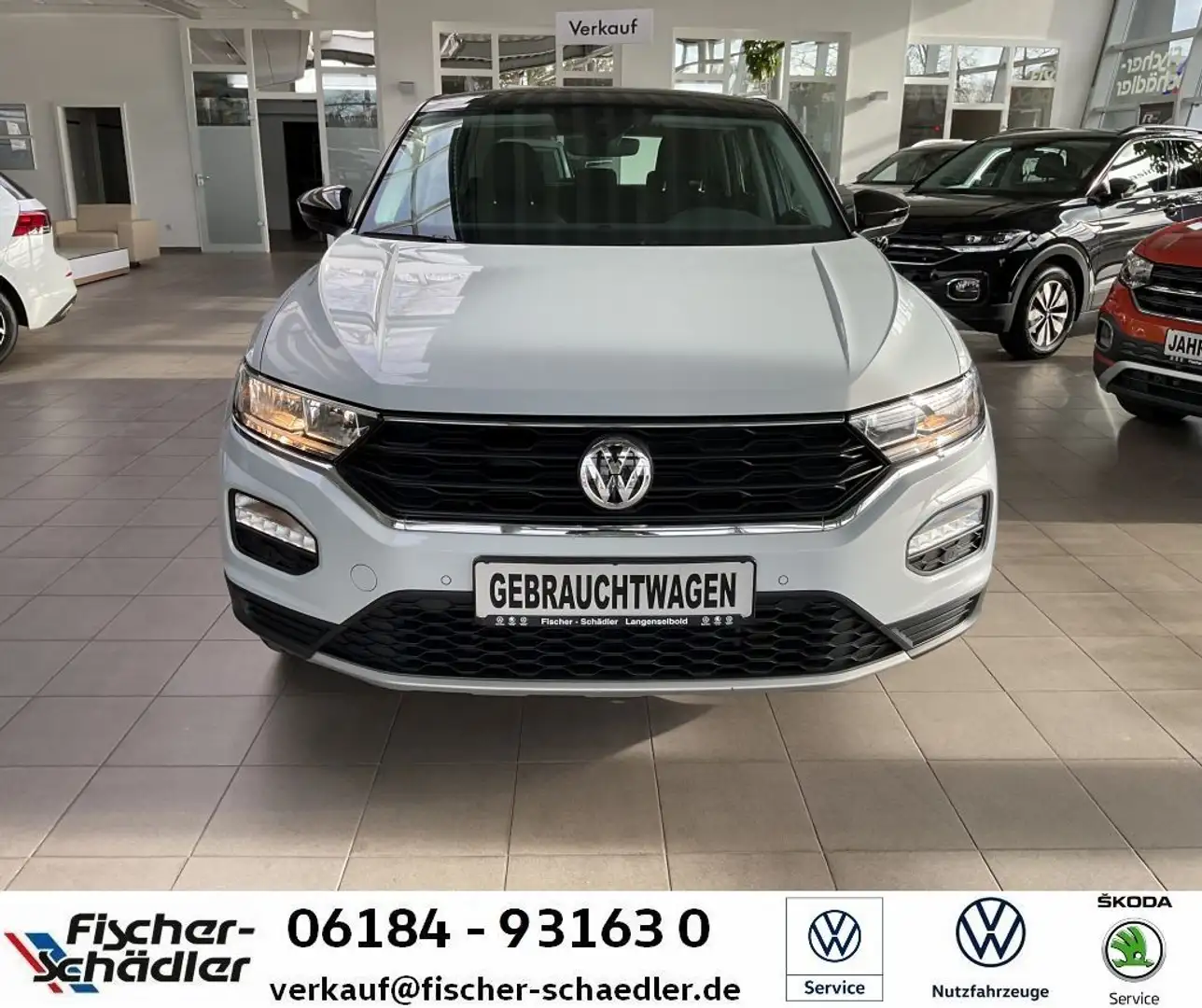 Volkswagen T-Roc T-ROC Style 1.5TSI*DSG*Navi*StandHz.*RearView*AC Weiß - 2