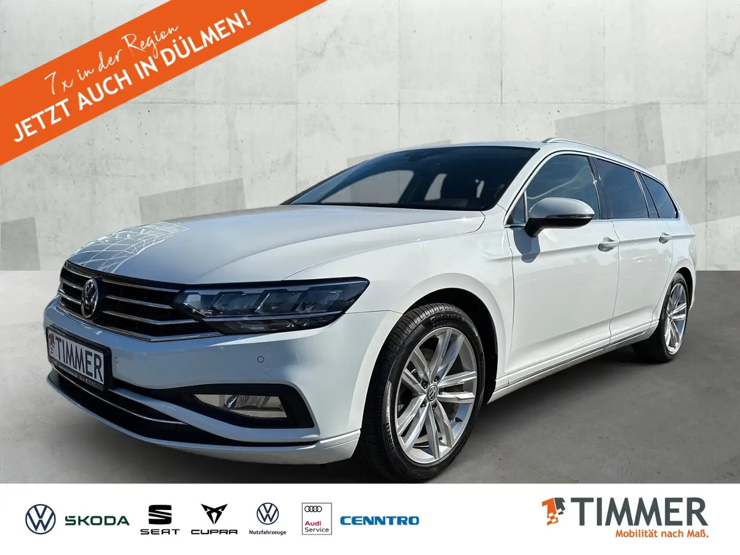 Volkswagen Passat Variant 2.0 TDI DSG *AHK *HARMANN *RKAM *ACC *LED * Blanc - 1