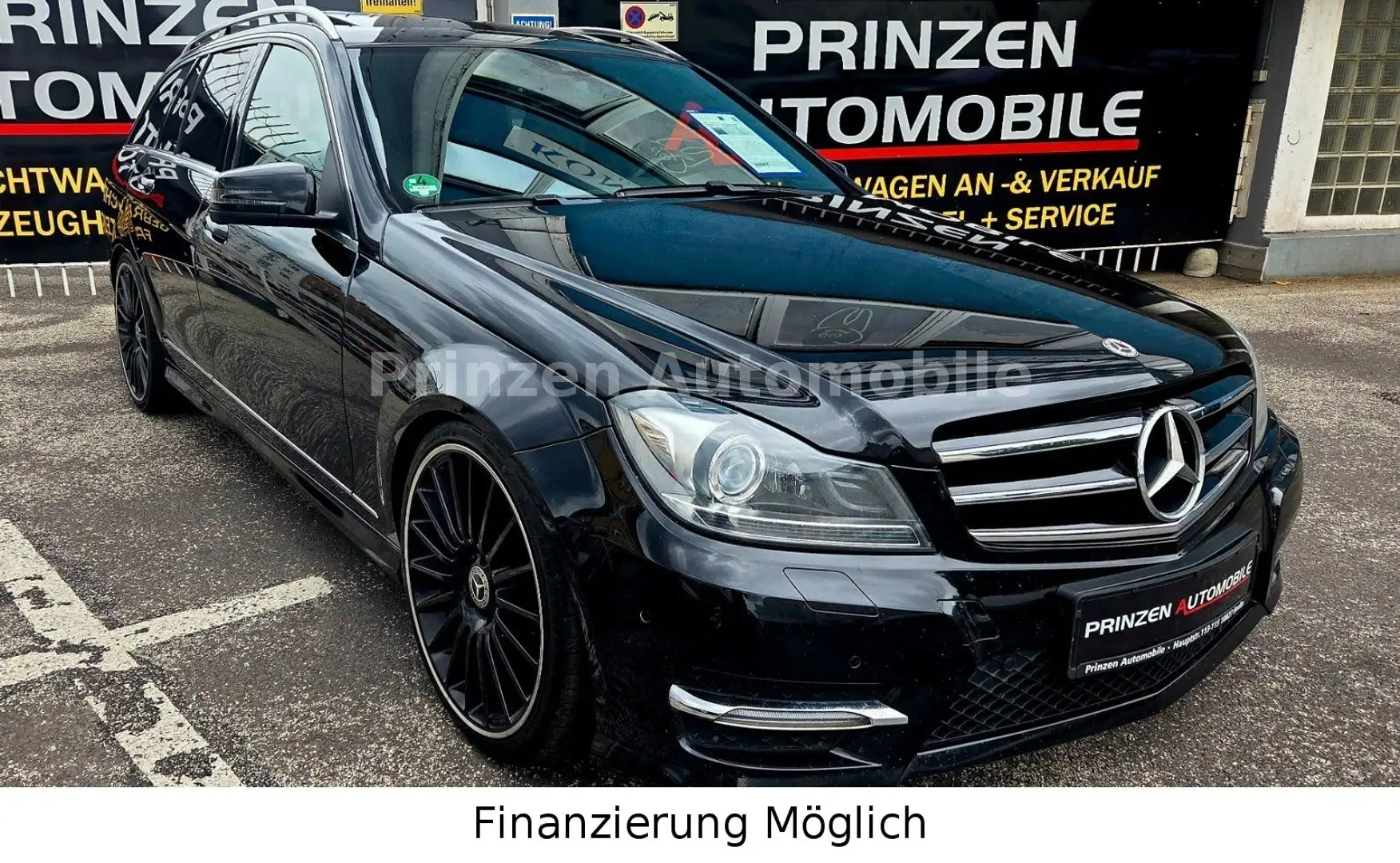 Mercedes-Benz C 350 TCDI Blue*AMG SPORT*19 ZOLL*XENON*PANTERA Negru - 1
