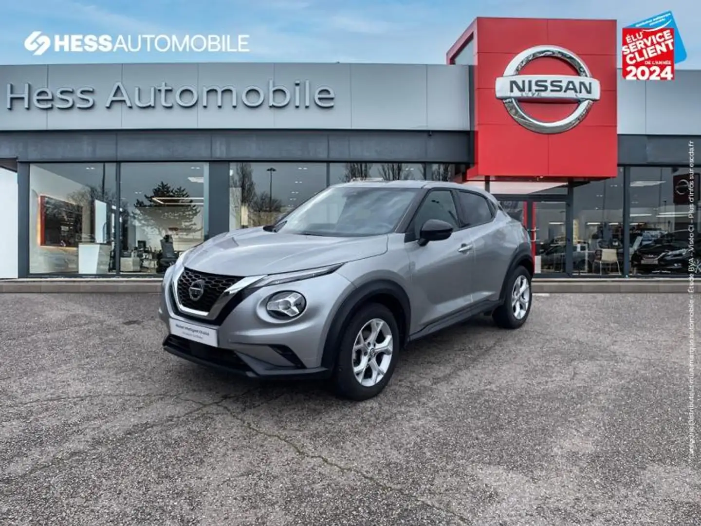 Nissan Juke 1.0 DIG-T 117ch N-Connecta DCT Gris - 1