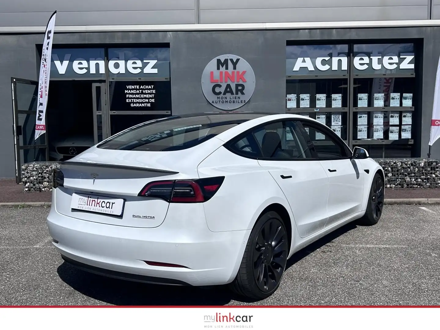 Tesla Model 3 Performance PUP Upgrade AWD MY22 Blanc - 2