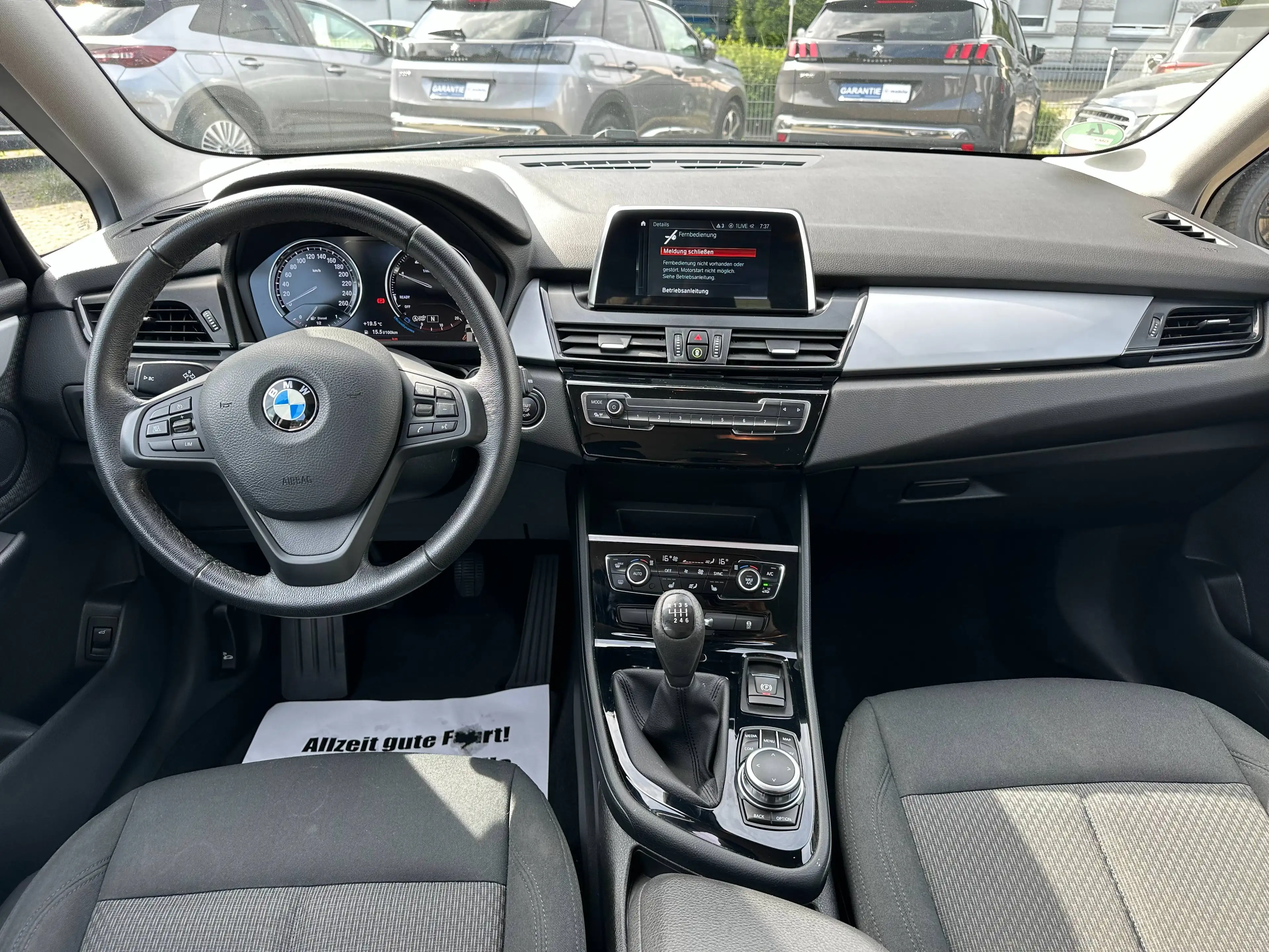 BMW 216 d Gran Tourer Advantage+2. HAND+NAVI+6 GANG+KLIMATRONIK+PDC+SHZ+TEMPOMAT+EURO 6+TÜV:NEU — photo 9