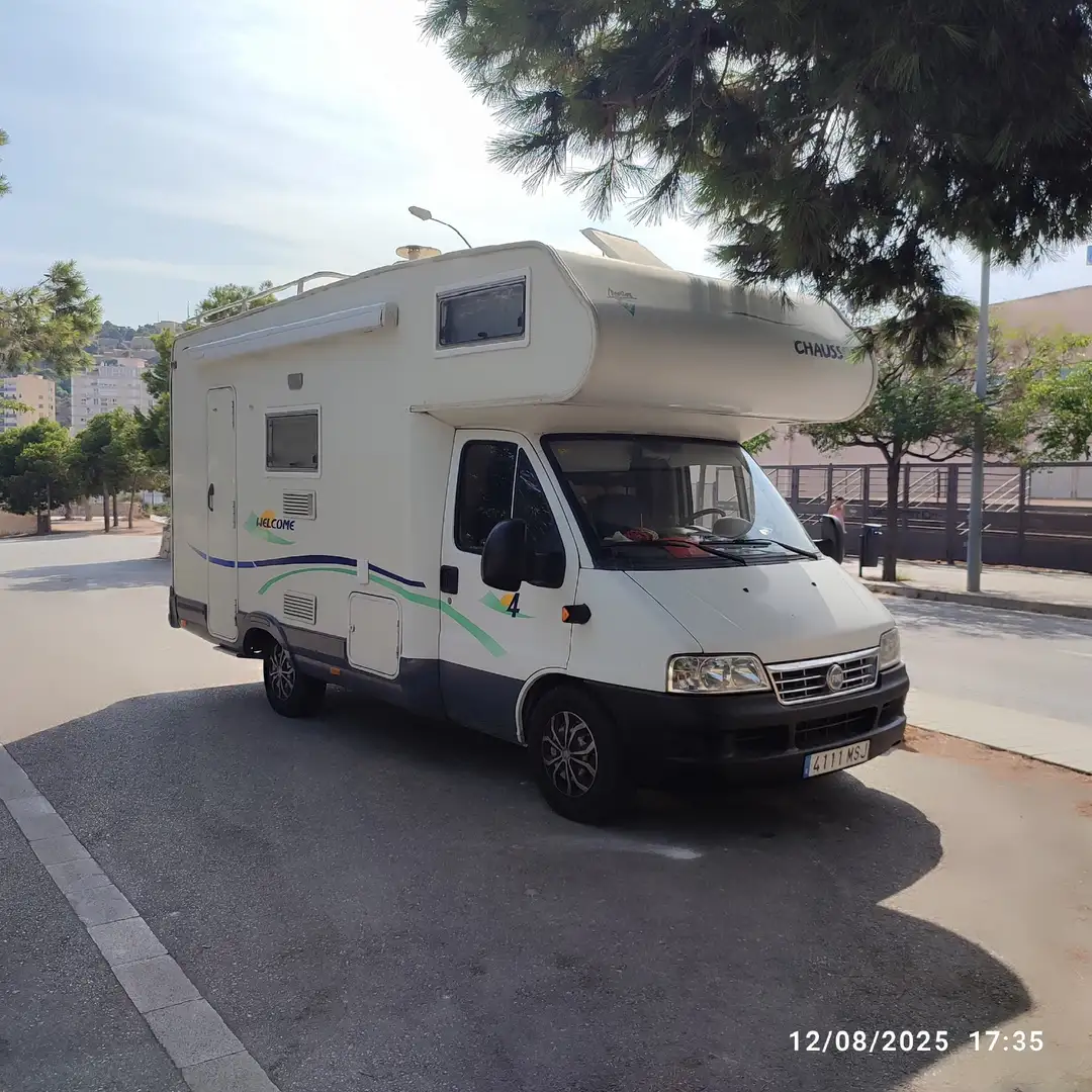 Fiat Ducato autocaravana Fiat Ducato chausson Blanco - 1