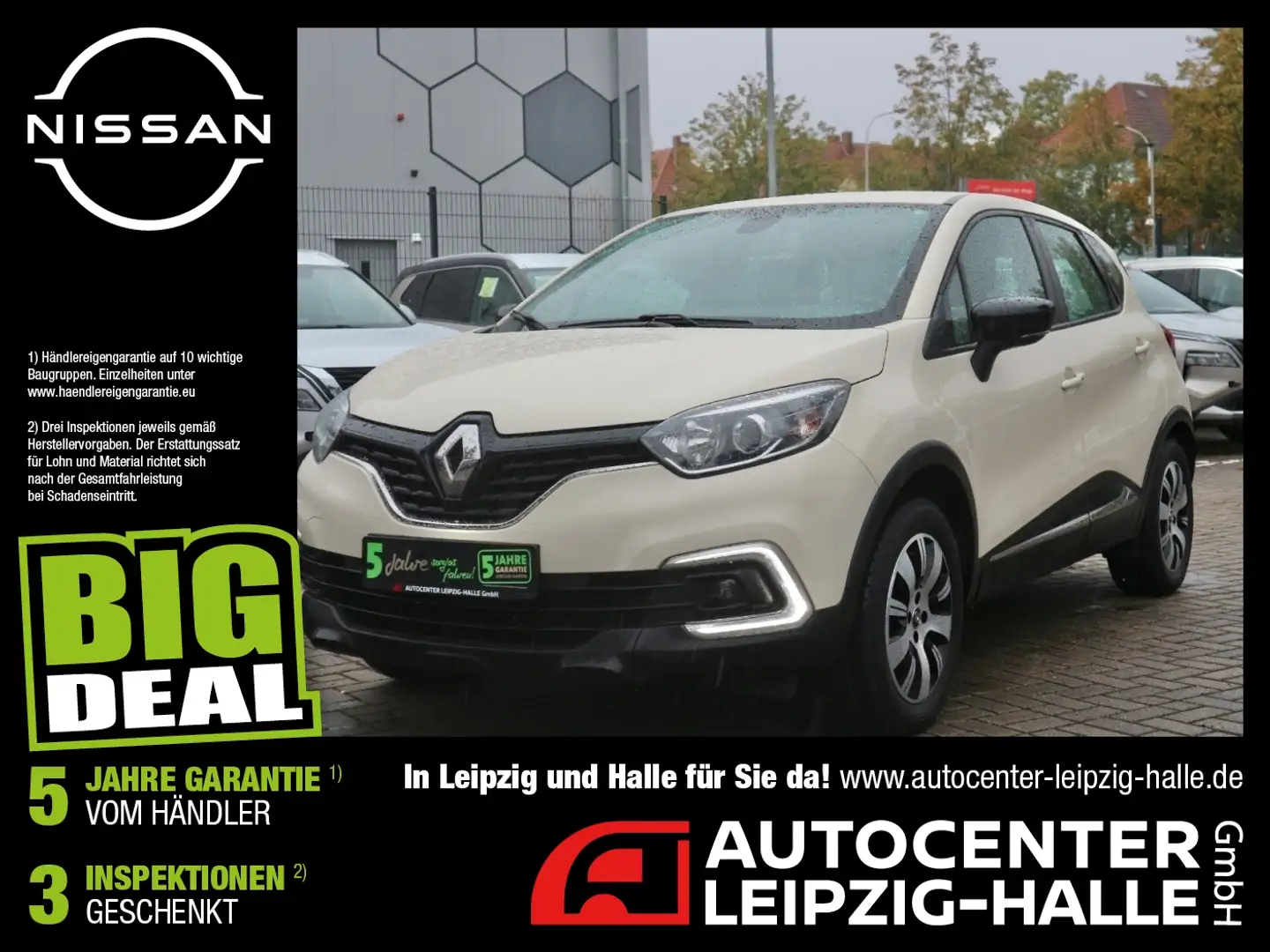 Renault Captur 0.9 TCe 90 eco² ENERGY Experience Navi LM Beige - 1