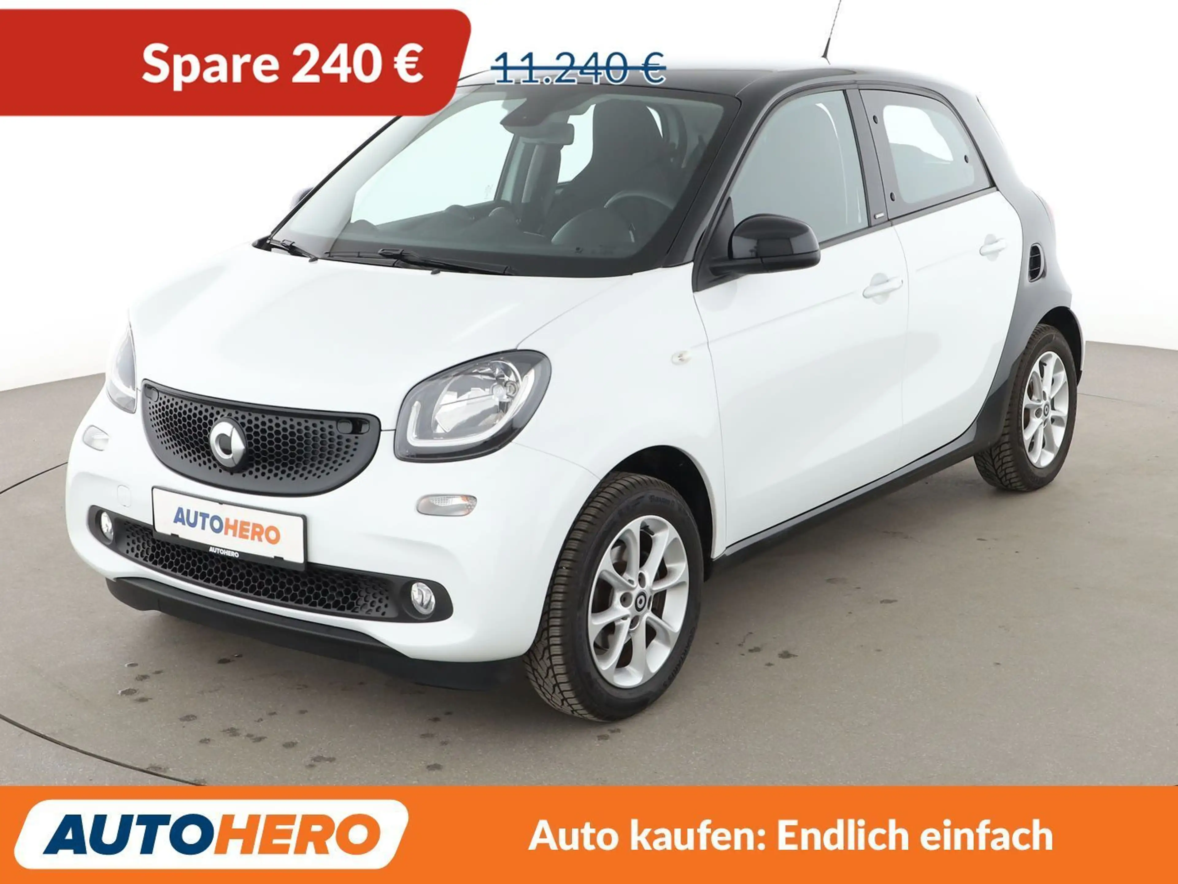 smart forFour 0.9 Turbo Basis passion Aut.*TEMPO*ALU*