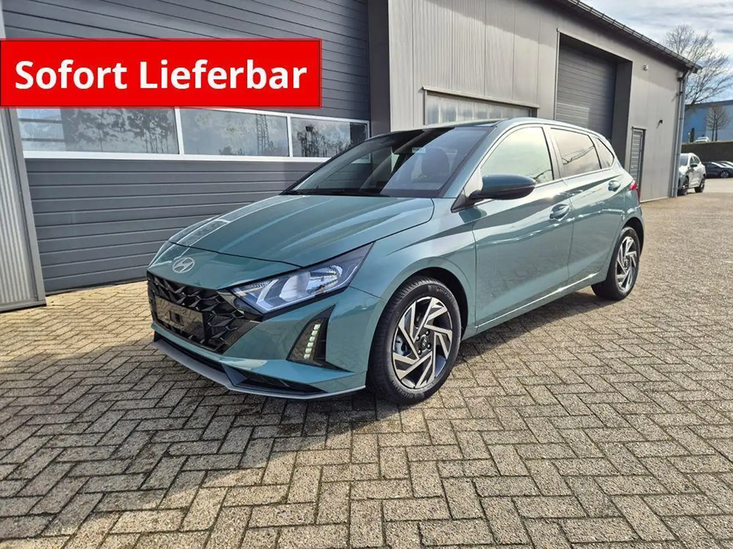 Hyundai i20 1.0 T-GDI 90PS Trend Automatik 5-türig Klimaaut... Grün - 1