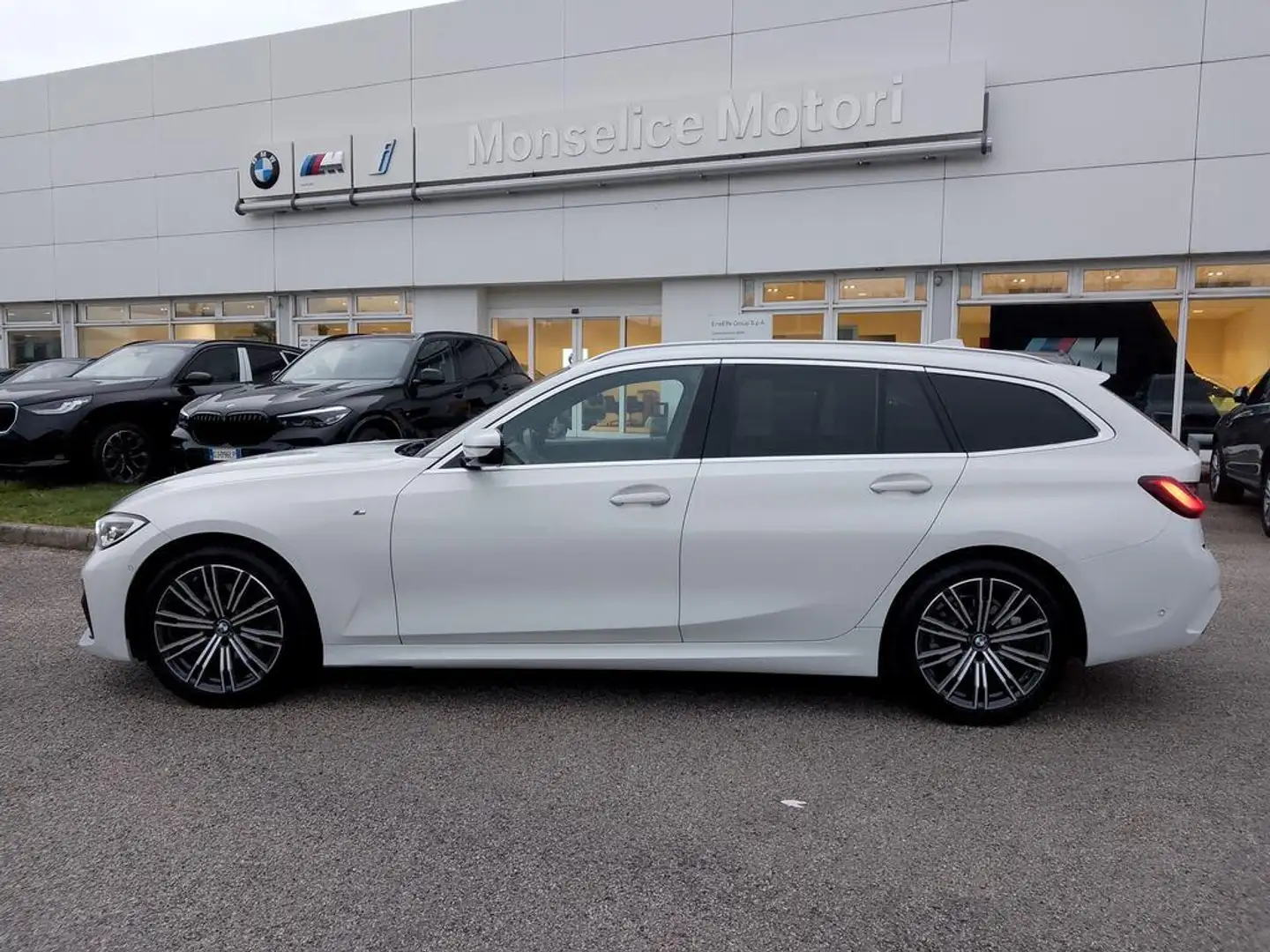 BMW 320 d Touring xdrive Msport auto Bianco - 1