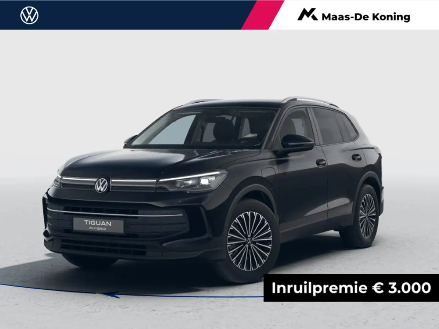 Volkswagen Tiguan Life Edition 1.5 eHybrid 204 pk SUV 6 versn. DSG · Zwart - 1