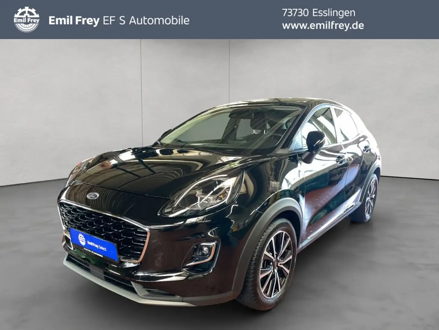 Ford Puma 1.0 EcoBoost Hybrid Aut. TITANIUM Zwart - 1