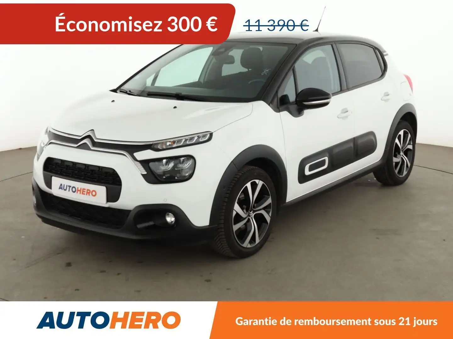 Citroen C3 1.2 PureTech Shine Pack Blanc - 1