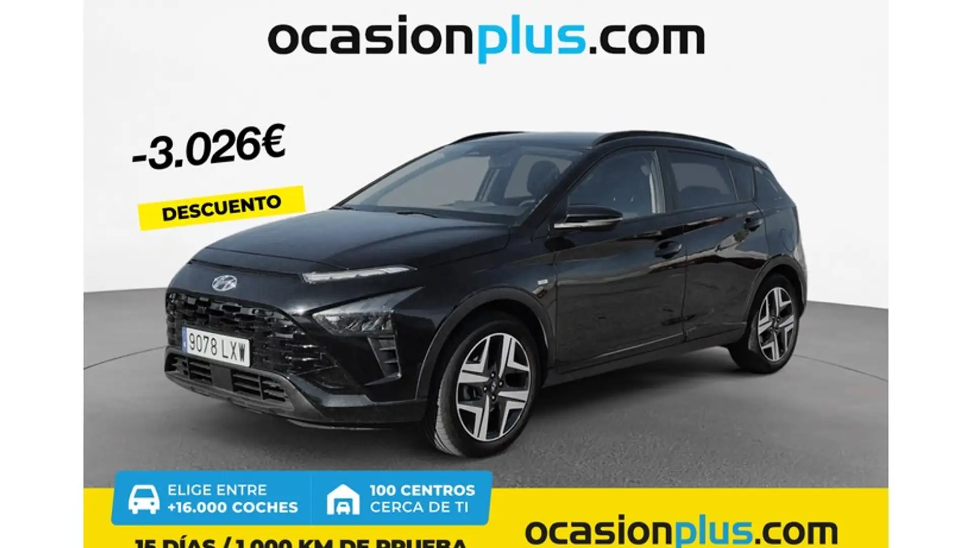 Hyundai BAYON 1.0 TGDI 48V Tecno DT Negro - 1