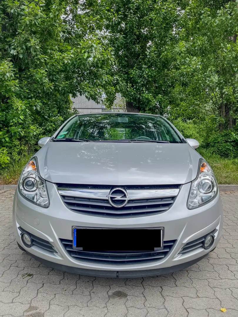 Opel Corsa D1.2 - Automatik, 97Tkm, TüV 10/26 Silber - 2