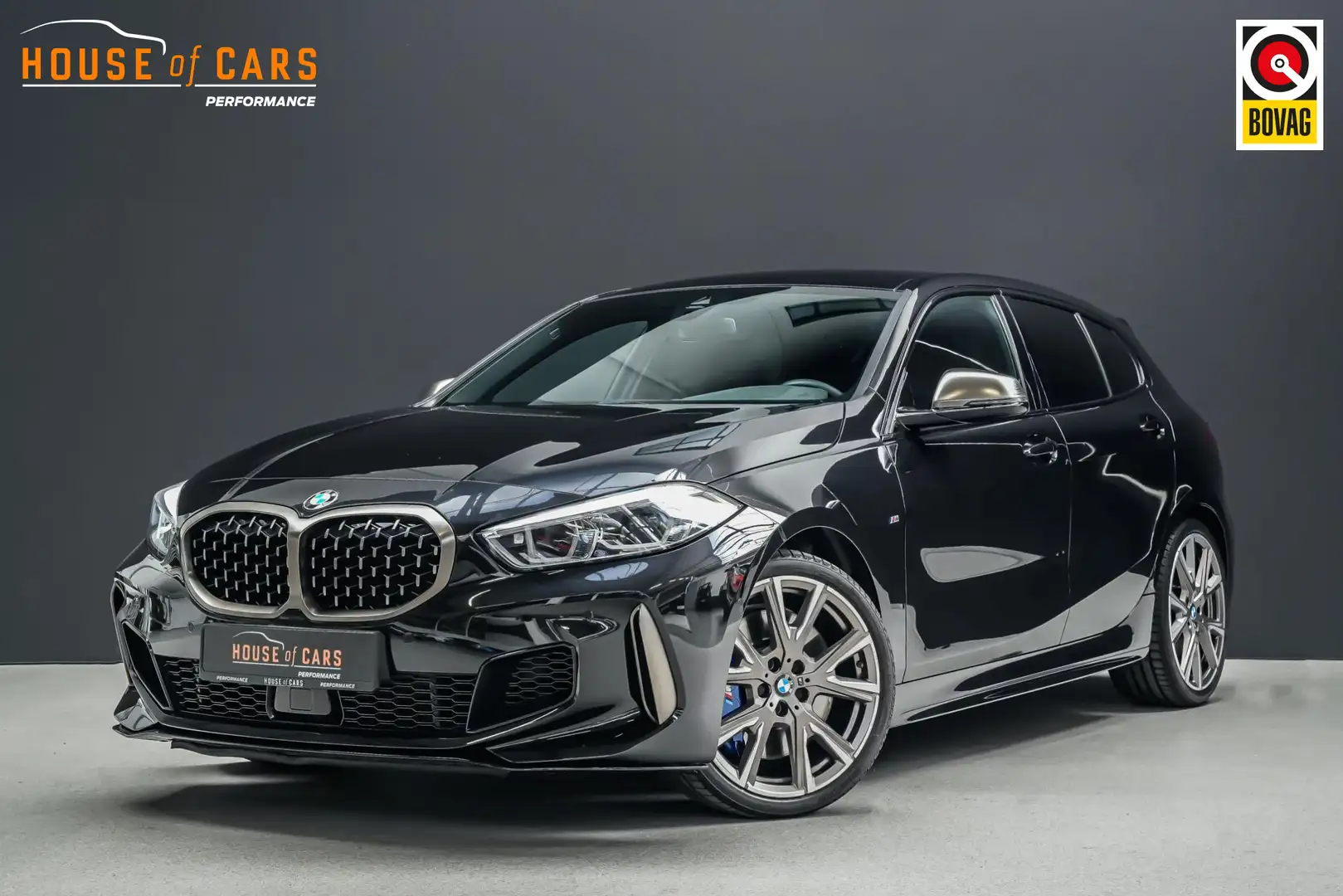 BMW 135 M135i xDrive 306pk High Executive |Milltek|Eventur Negru - 1