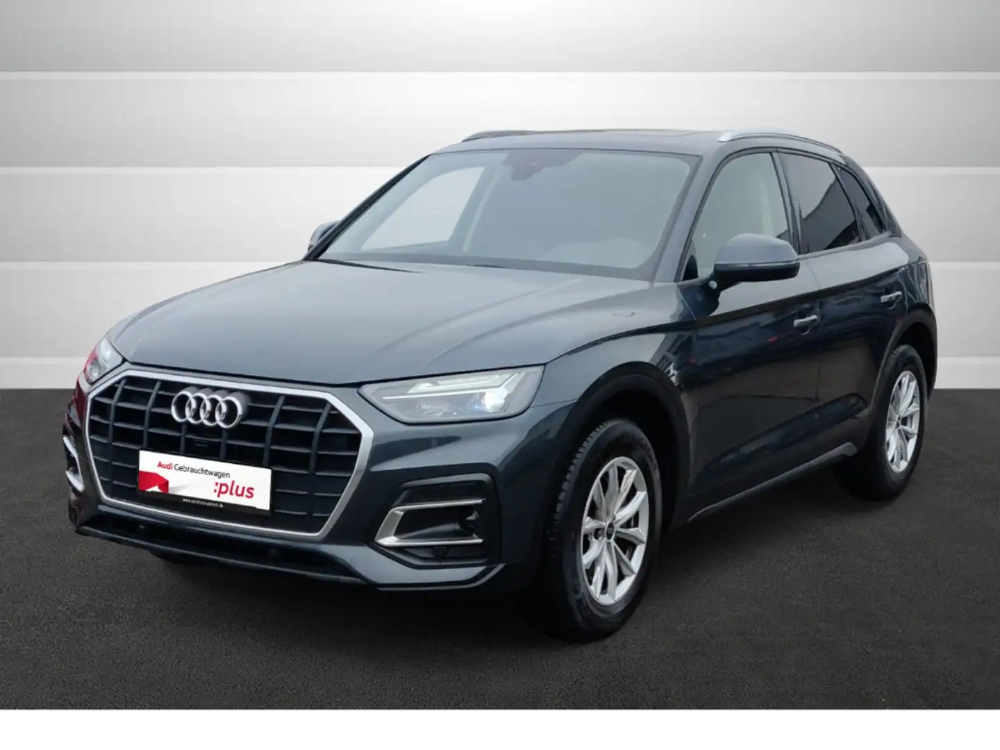 Audi Q5 35 TDI LED AHK Navi Panorama Sitzhzg Tempomat Grau - 2