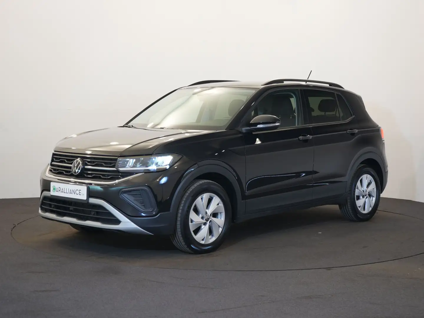 Volkswagen T-Cross LIFE 1.0TSI|NavByApp|LED|IQ.DRIVE|Bi-Zone| Zwart - 1