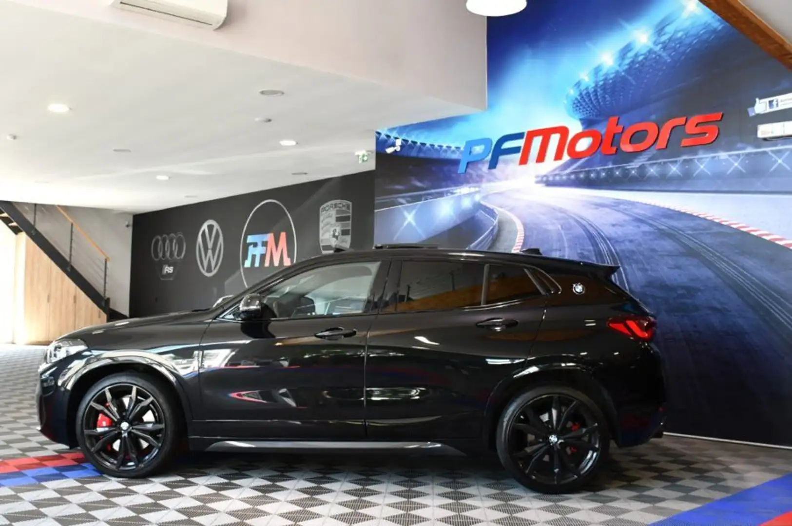 BMW X2 X-Drive Sport 20d 190 BVA GPS TO Caméra Harman Kardon Hayon Cuir LED JA 20 Nero - 2