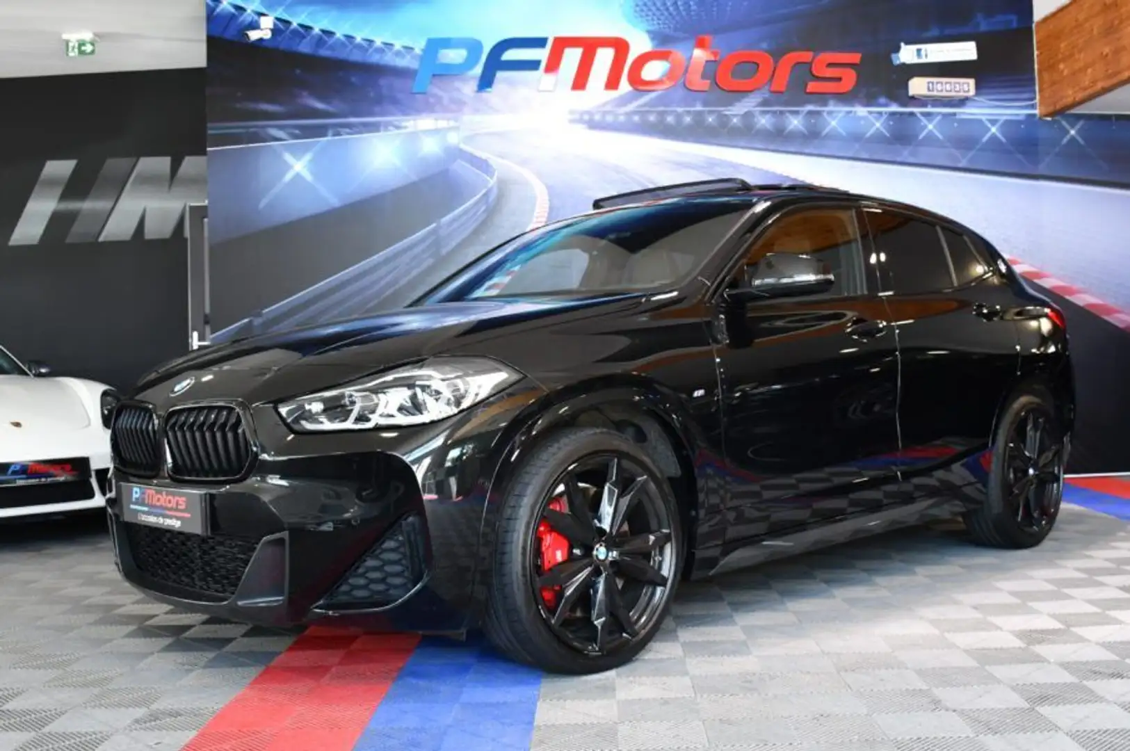 BMW X2 X-Drive Sport 20d 190 BVA GPS TO Caméra Harman Kar Noir - 1